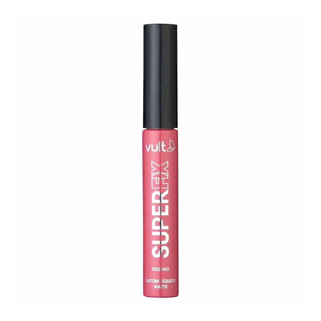 Batom Líquido Matte Vult - Super Fix 5Ml Rosa Queimado