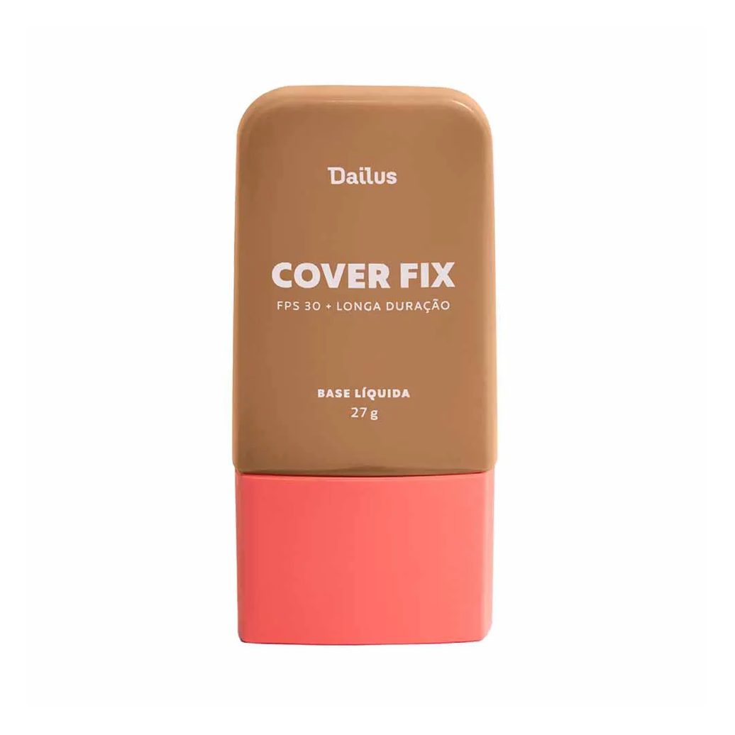 Base Líquida Dailus Cover Fix Fps 30 D8médio