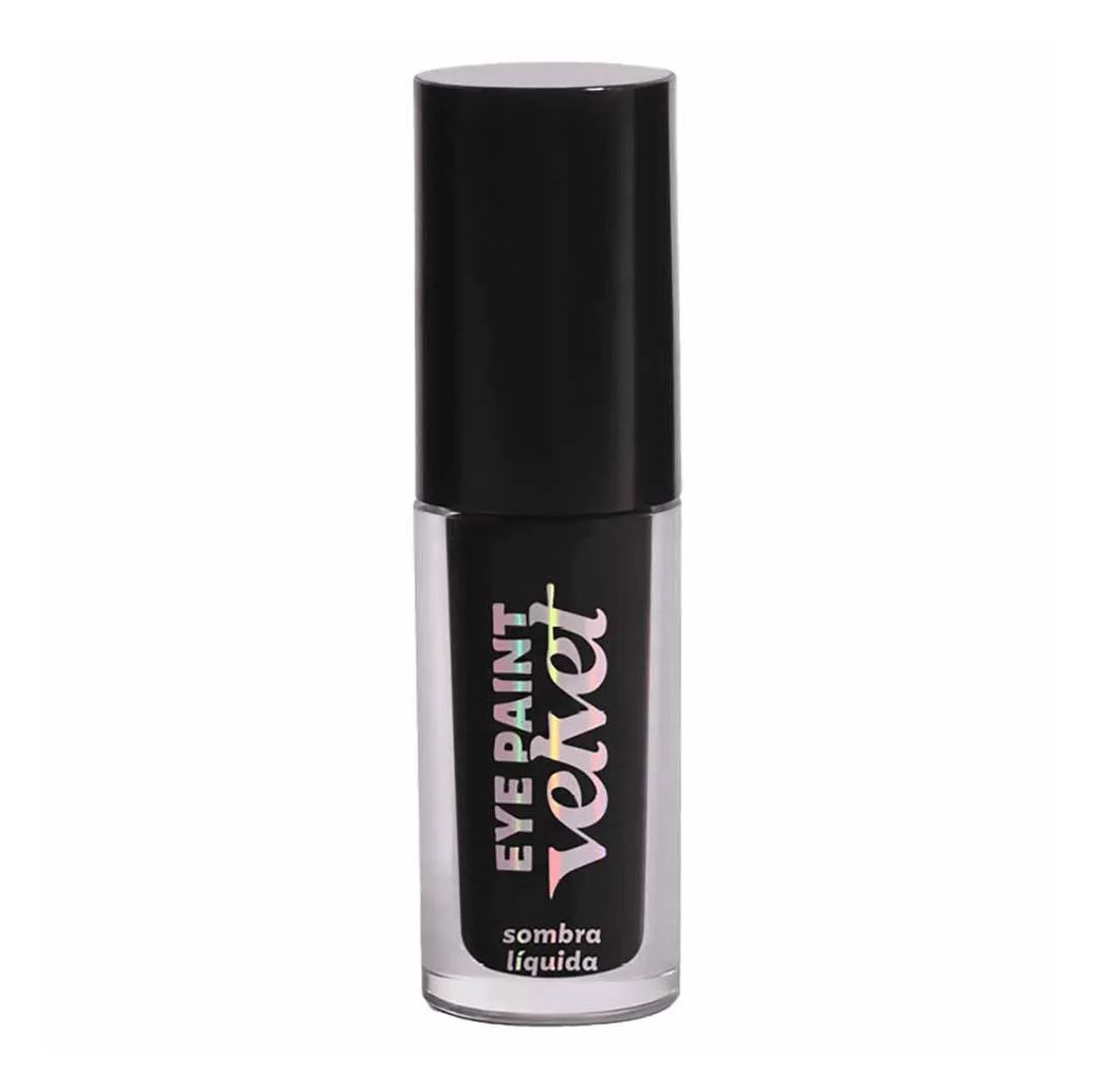 Sombra Líquida Dailus Eye Paint 4Ml Velvet Black