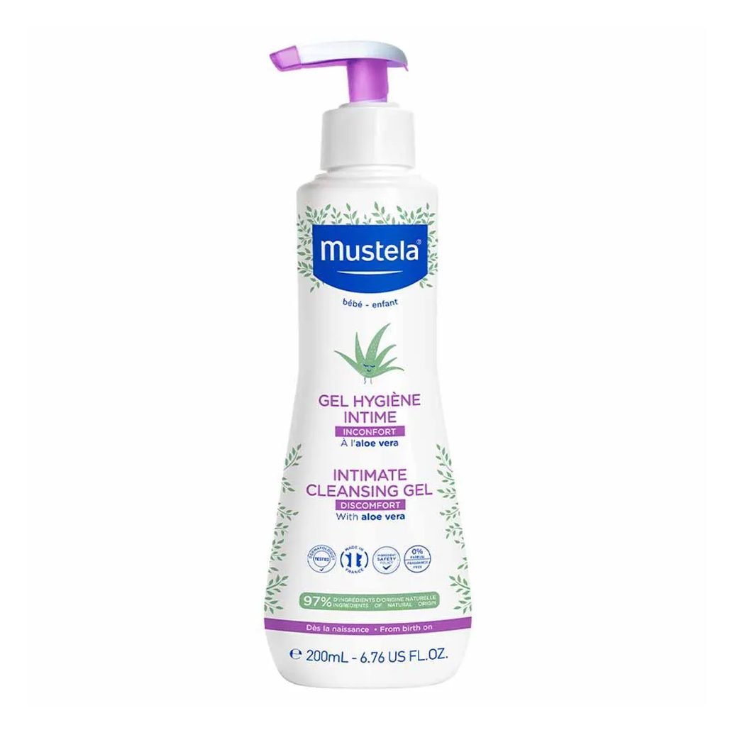 Gel Higienizador Mustela Áreas Delicadas 200ml