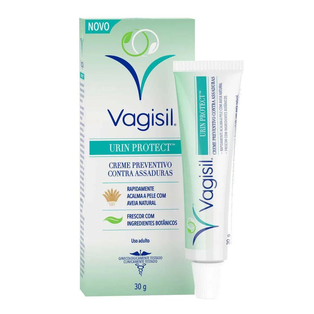 Creme Preventivo Contra Assadura Vagisil Urin Protect 30G