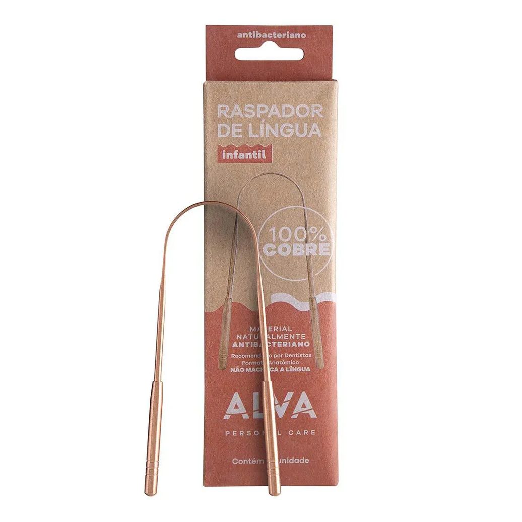 Raspador de Língua Infantil Alva 1 UN