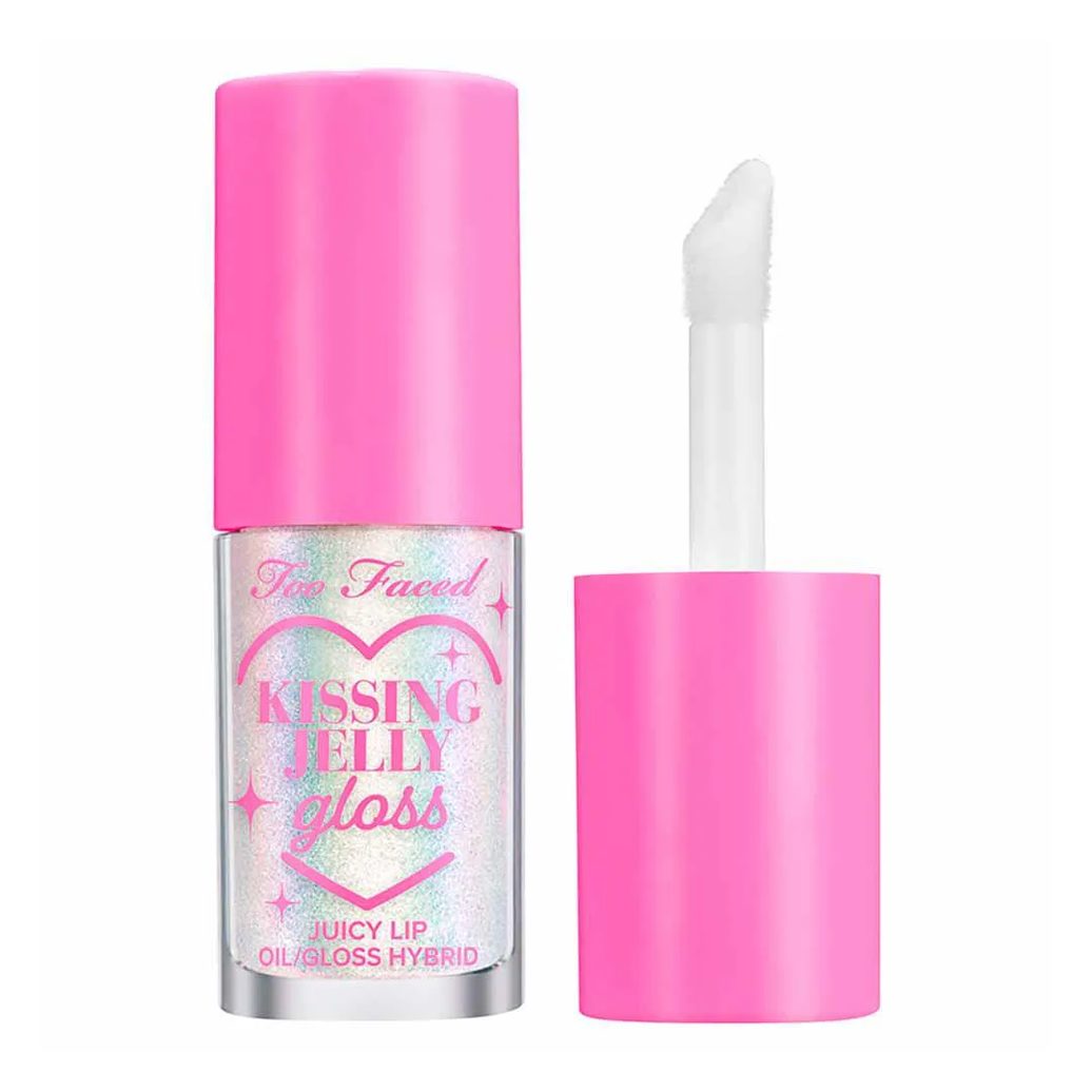 Brilho Labial Too Faced Kissing Jelly Gloss 4,5Ml Strawberry Frosting