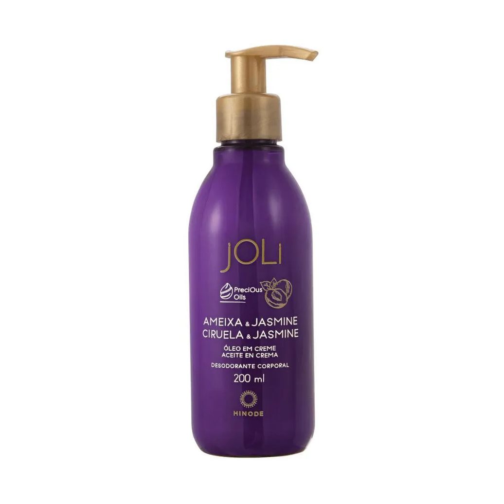 Óleo em Creme Joli Ameixa e Jasmine 200Ml