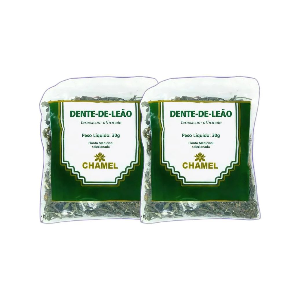 Kit 2X Chá Pacote Dente de Leao 30G - Chamel