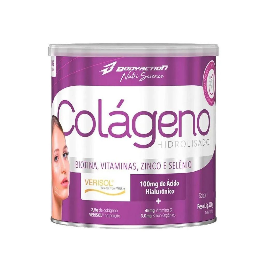 Colágeno Verisol C/ Ácido Hialurônico (200g) - Limão C/ Clorofila