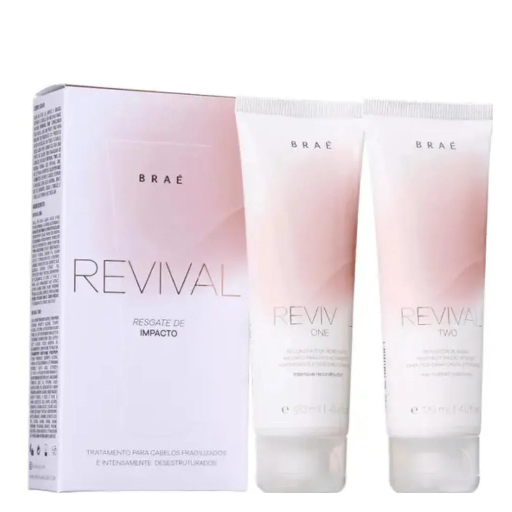 Brae - Revival - Kit Resgate de Impacto - 2 Passos (2X120Ml)