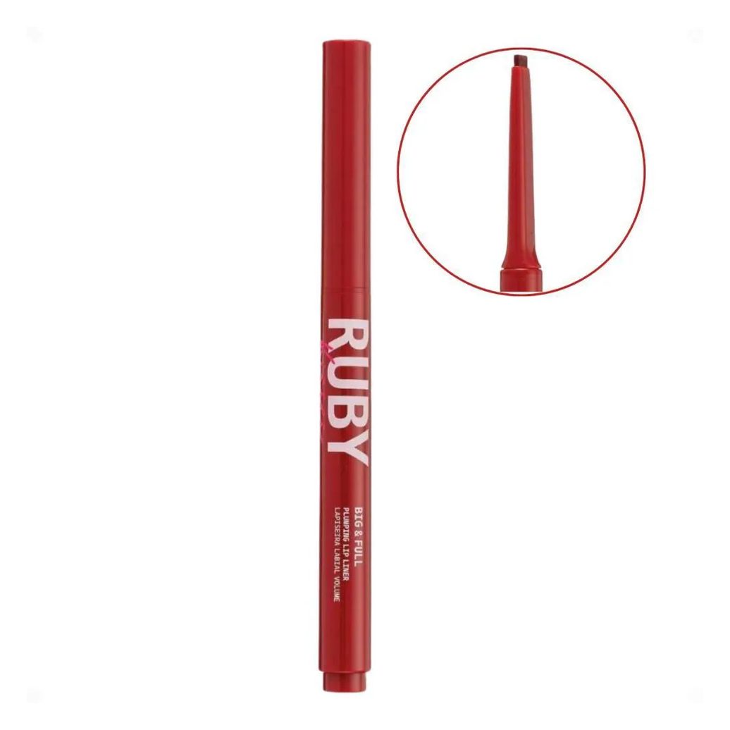Lapiseira Labial Volume Ruby Kisses Big e Full Deep Red Rpu10b