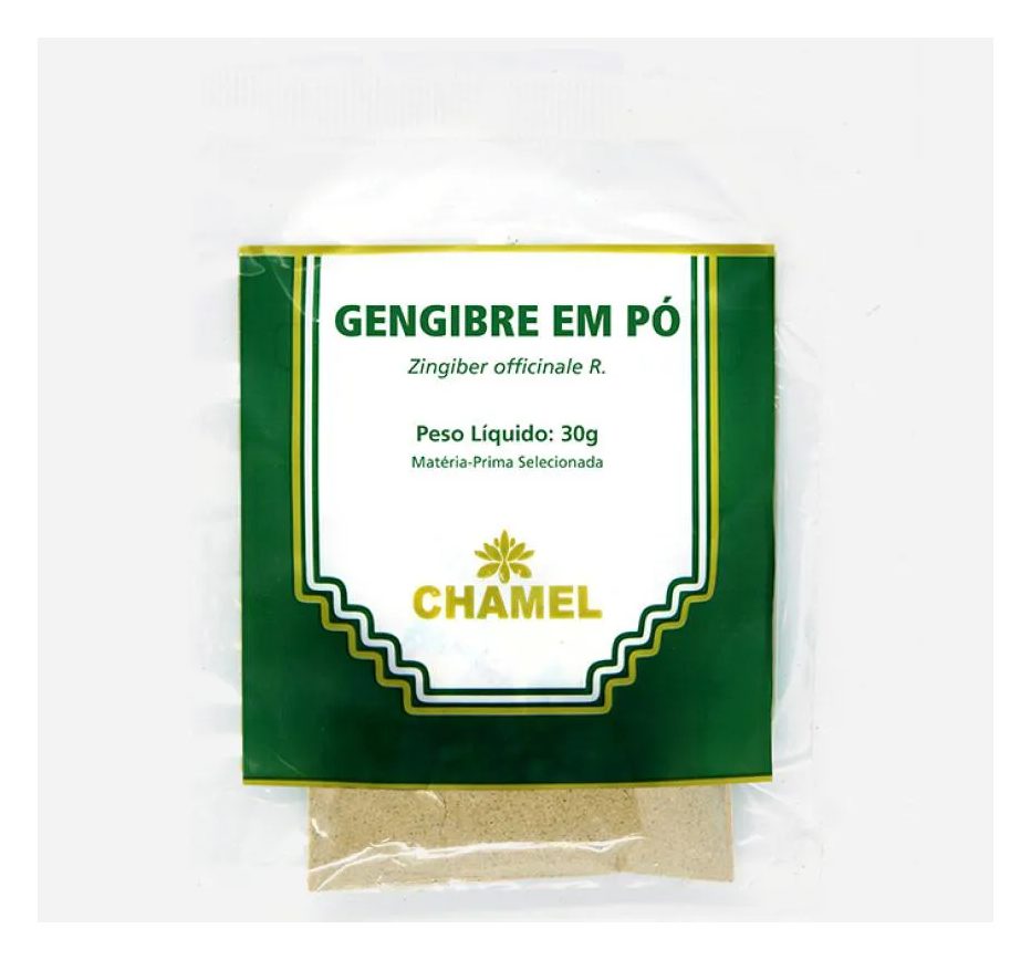 Pacote Gengibre Pó 30g - Chamel