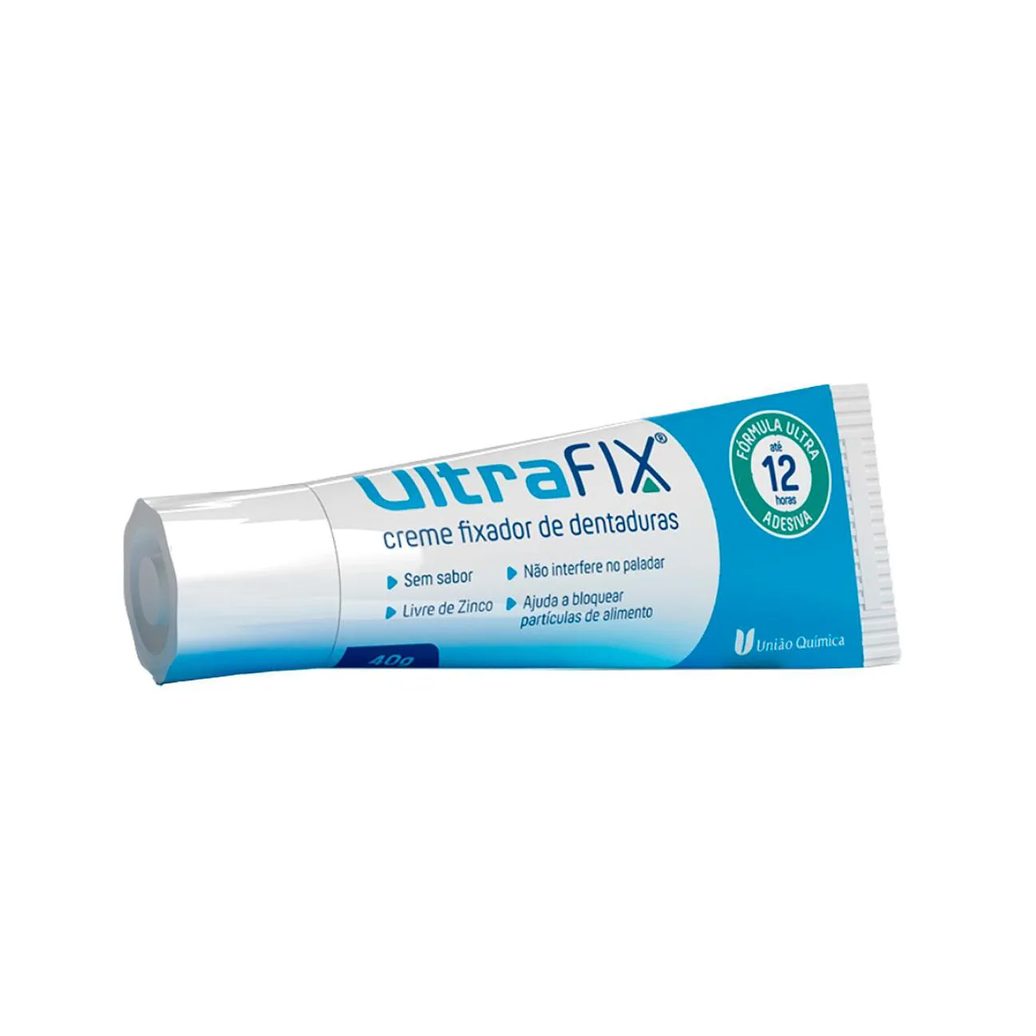 Creme Fixador de Dentadura UltraFix Sem Sabor 40g