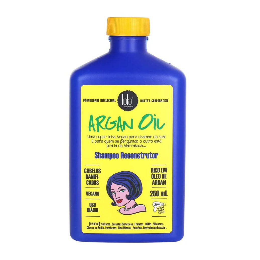 Lola Cosmetics Argan Oil Argan/Pracaxi - Shampoo Reconstrutor 250ml