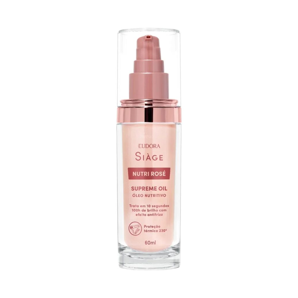 Óleo Capilar Siàge Nutri Rose 60ml