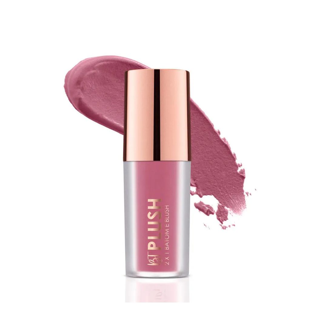 Batom e Blush Bt Plush - Bruna Tavares Mauve