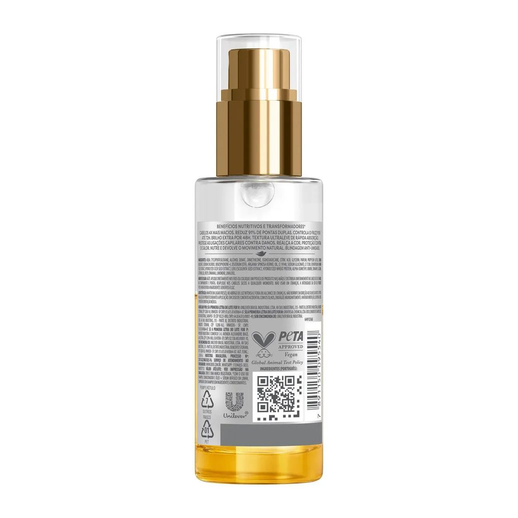 Óleo + Sérum Bifásico Dove Bond Intense Repair + Peptídeo110ml