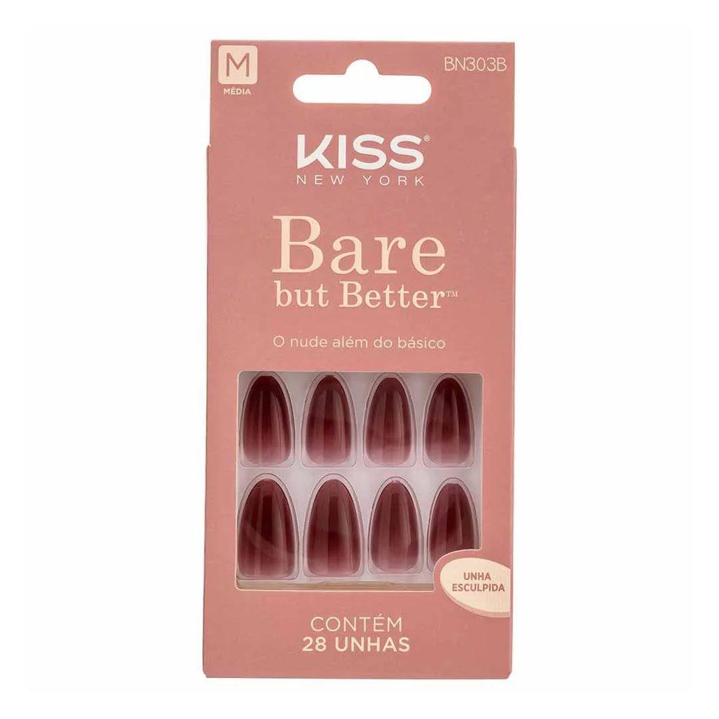 Unhas Postiças sem Cola Bare But Better - Chemistry