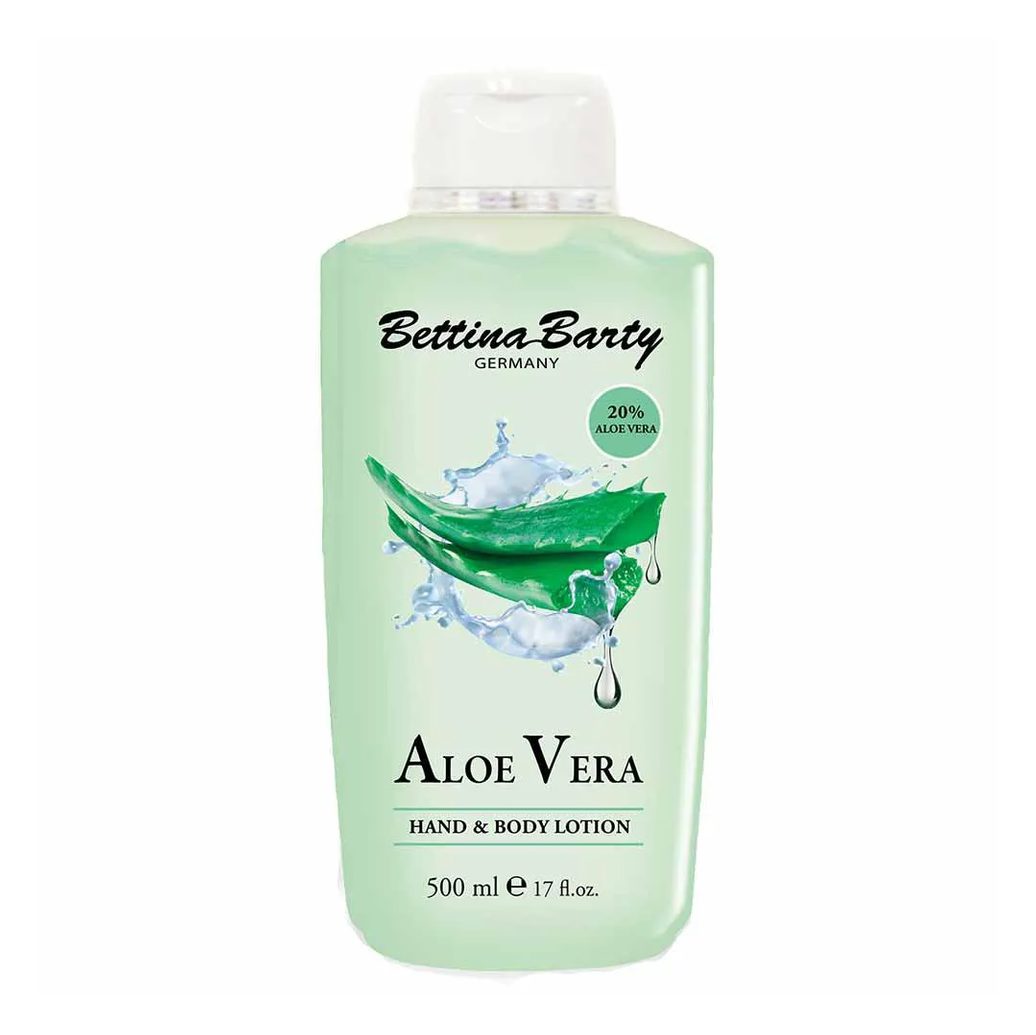 Loção Hidratante para Mãos e Corpo Bettina Barty Aloe Vera 500ml