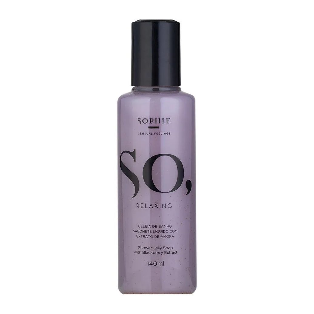 Geléia de Banho Sophie Sensual Feelings So Relaxing - Extrato de Amora 140ml