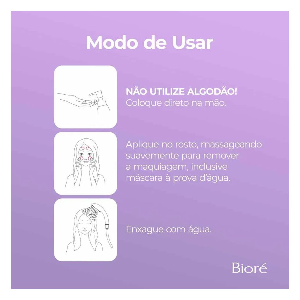 Óleo Demaquilante Facial Bioré - Cleansing Oil Refil 210 ML
