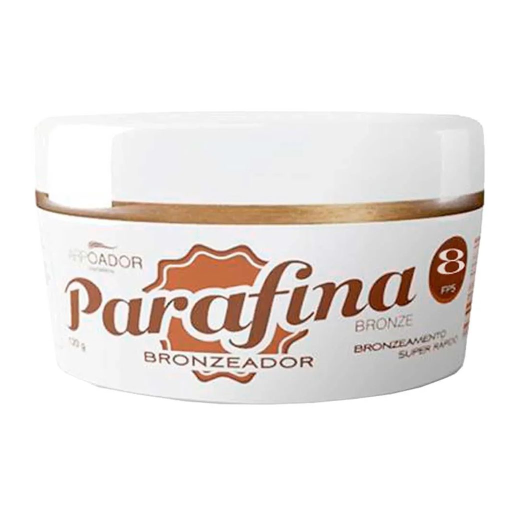 Bronzeador Parafina Bronze Fps8 120g