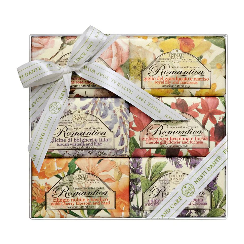 Kit Romântica Nesti Dante - Sabonete em Barra 6X 150g
