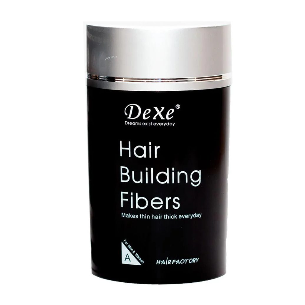 Dexe Fibers Disfarce para Calvície Preto