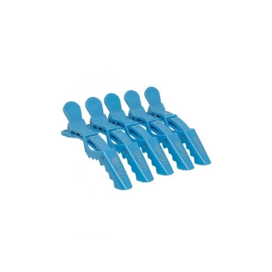Clips Crocodilo Azul Antiderrapante Bonitta Ref 224Bt