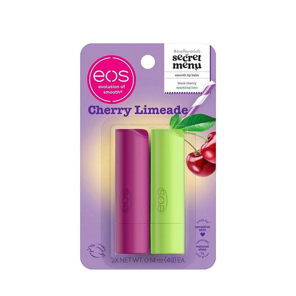 Kit Eos Cherry Limeade Lip Balm - Bálsamo Labial 8G