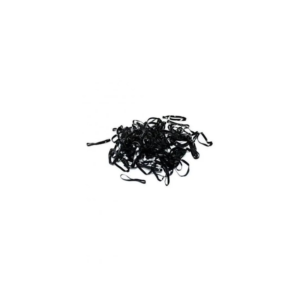 Elastico Preto Bonitta Pacote com 100 Unidade