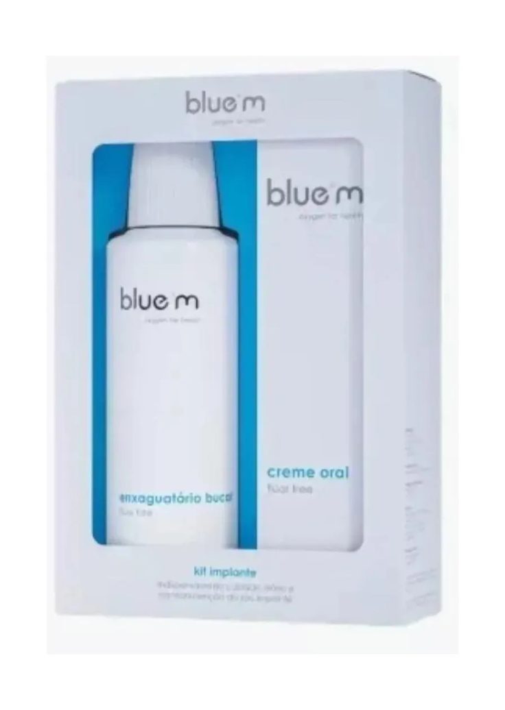 Kit Implante BlueM Enxaguante + Pasta