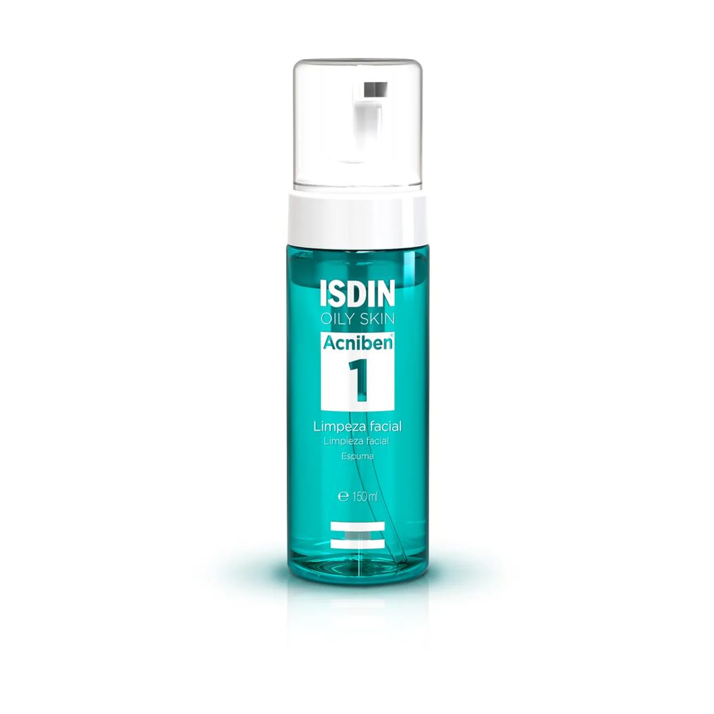 Espuma de Limpeza Facial Isdin Oily Skin Acniben 1 150ml