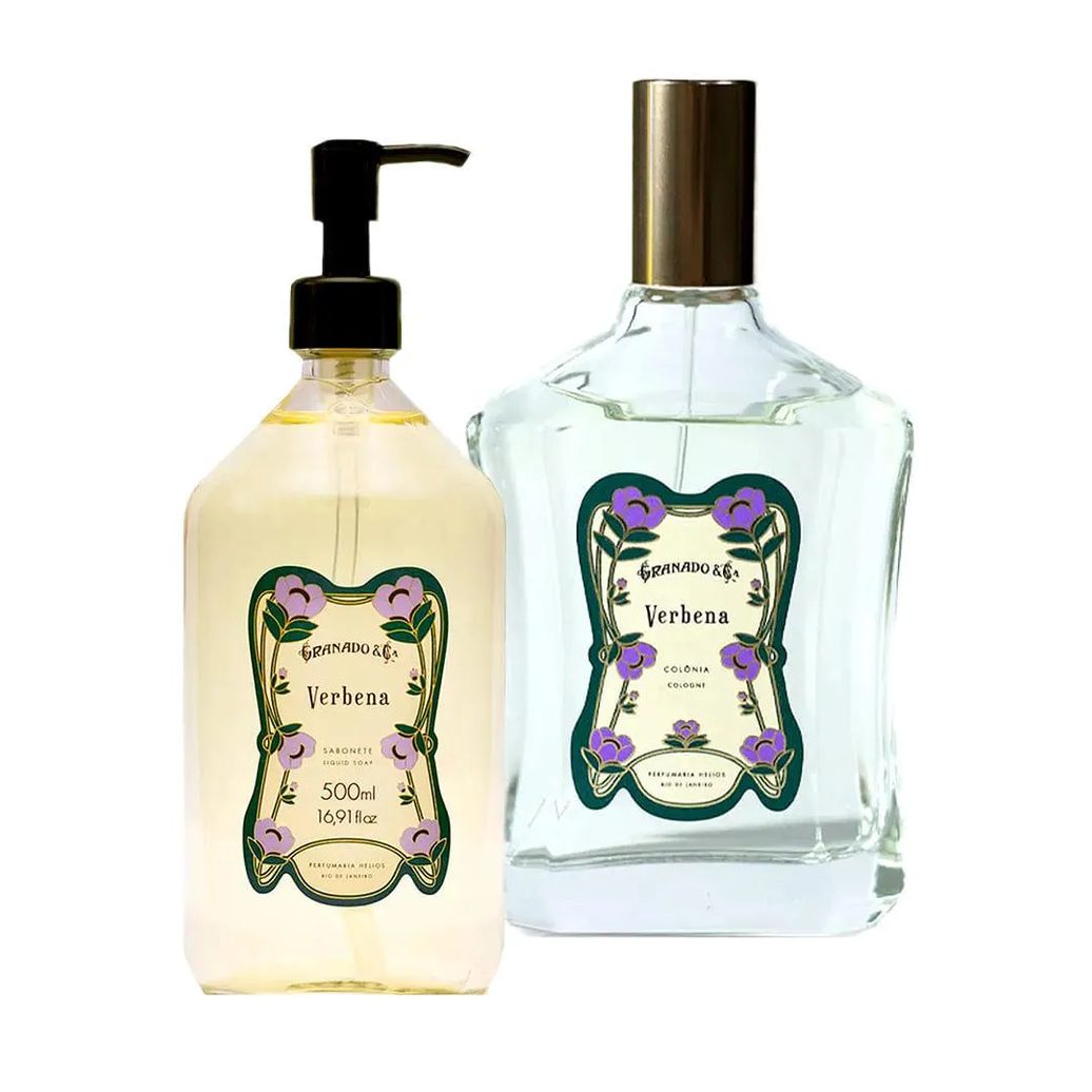 Granado Verbena Kit – Colônia Unissex + Sabonete Líquido Kit Presenteável