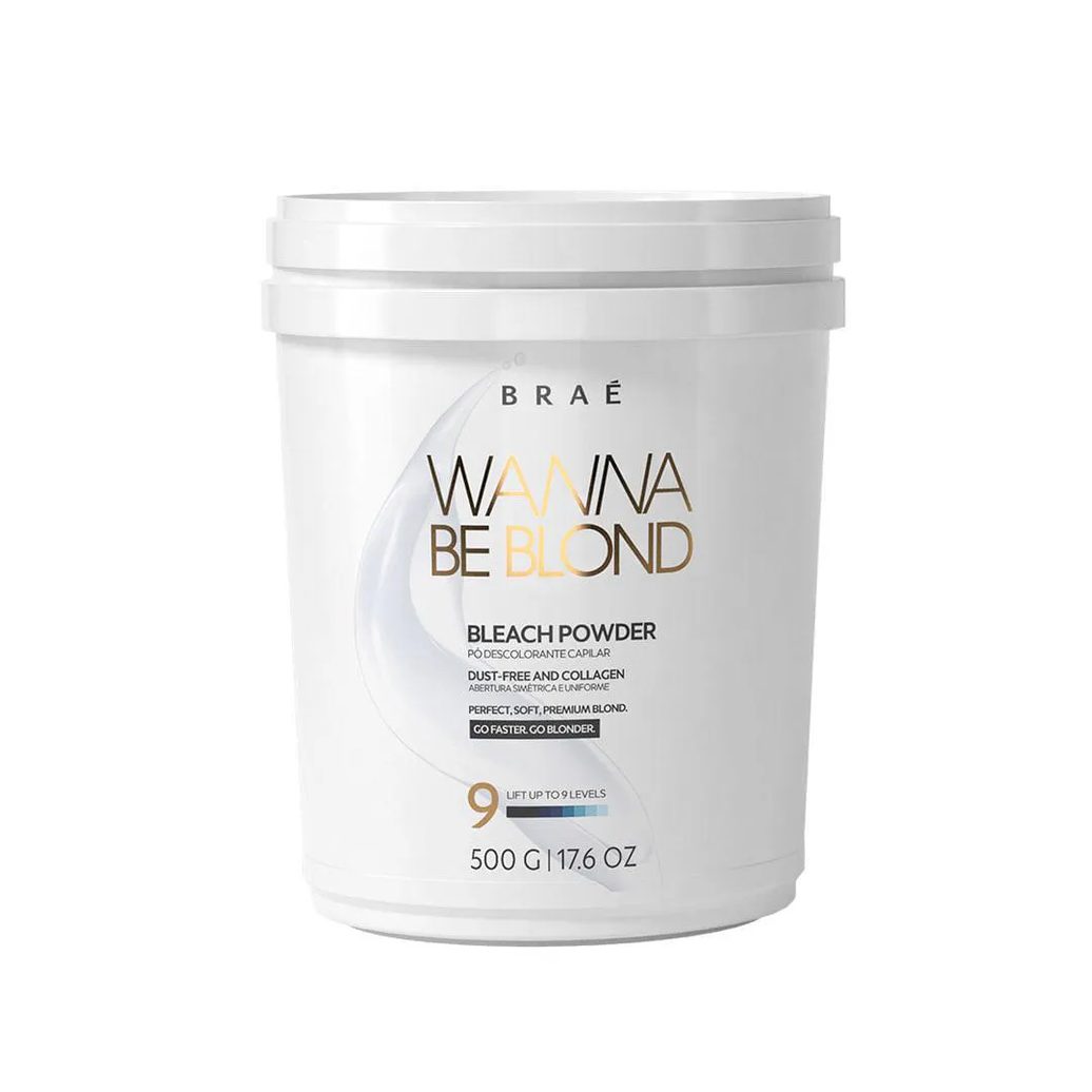 Descolorante em Pó Braé Wanna Be Blond 500g