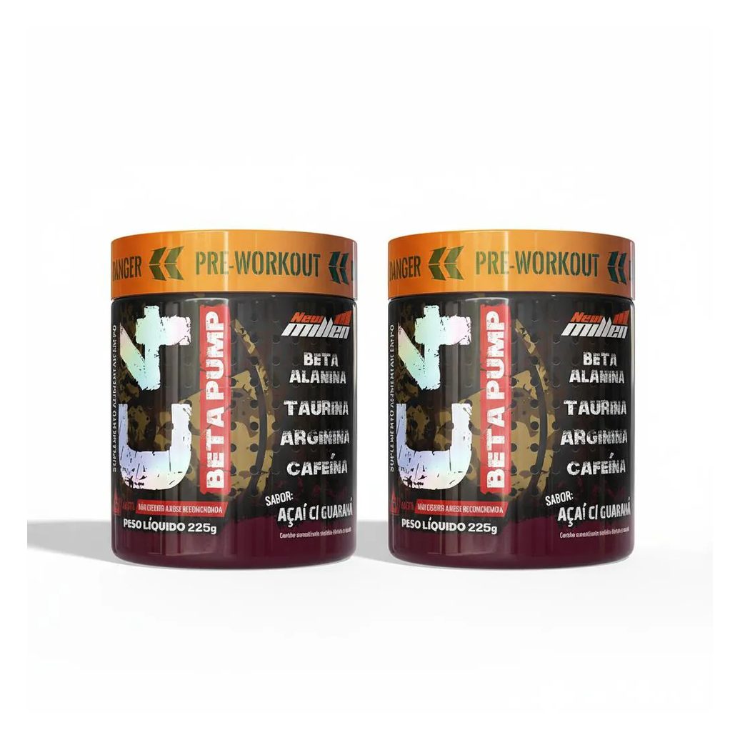 Kit 2 C4 Beta Pump Pre Workout Acai com Guarana 225G