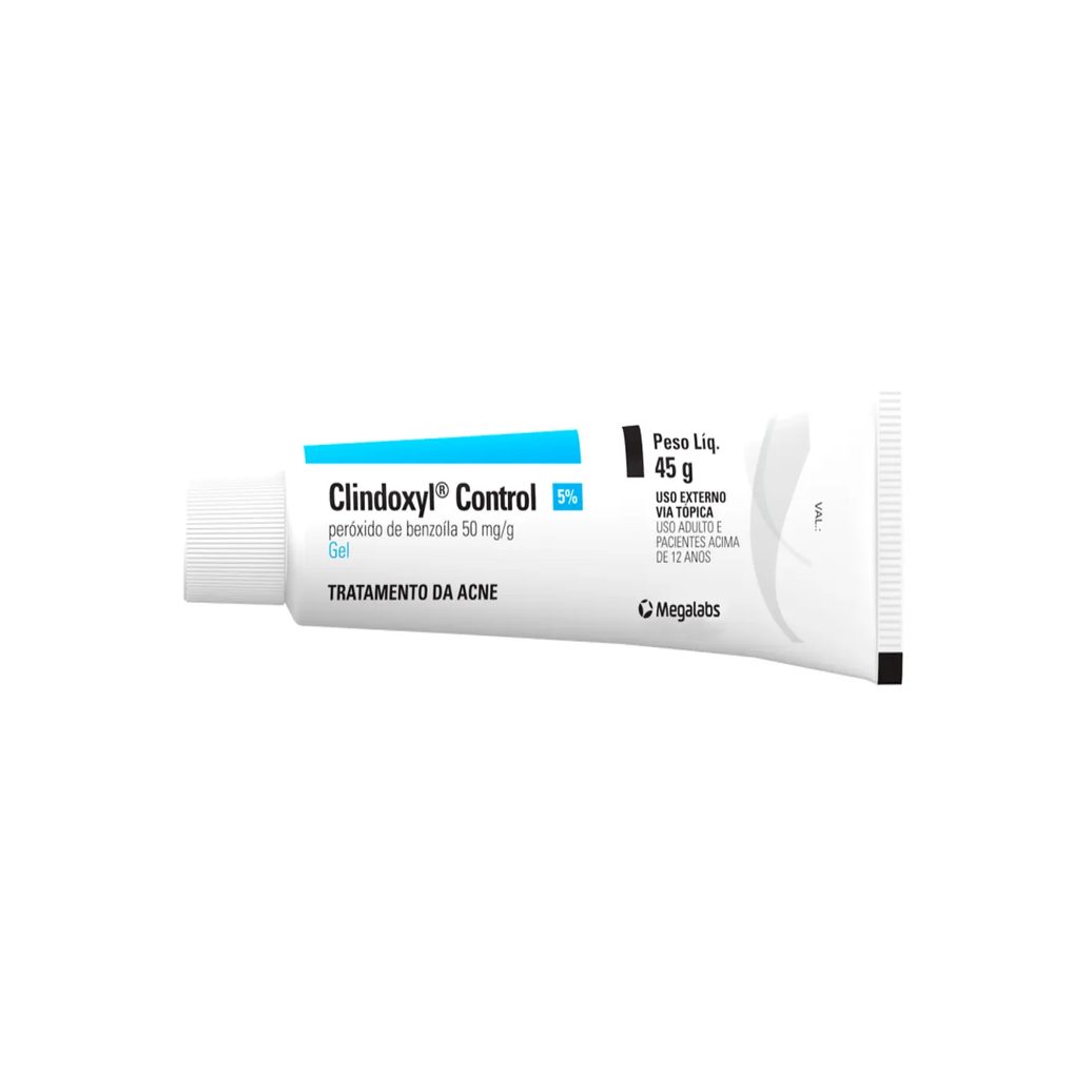 Gel Clindoxyl Control 5% para Acne com 45g