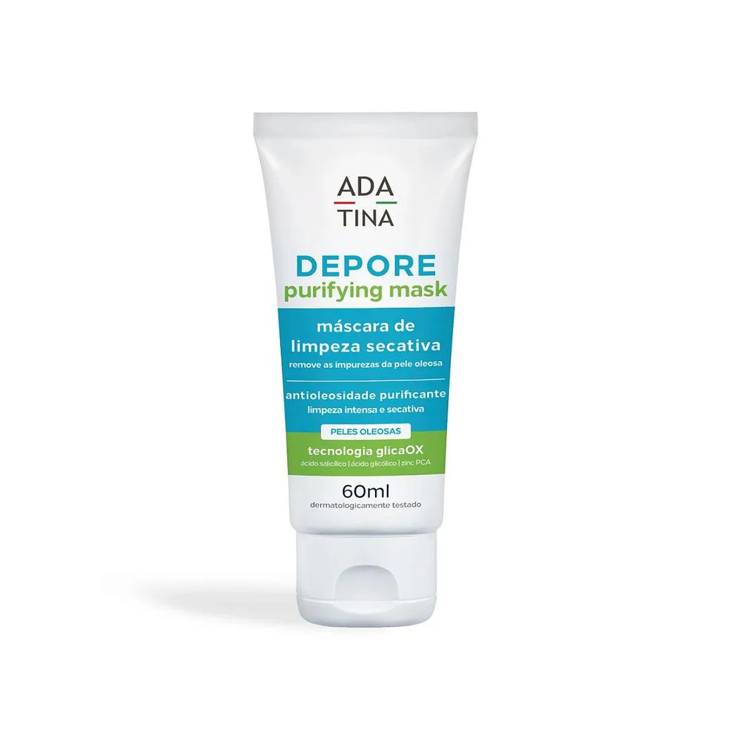 Ada Tina Depore Purifying Mask - Máscara Facial Antioleosidade 60Ml