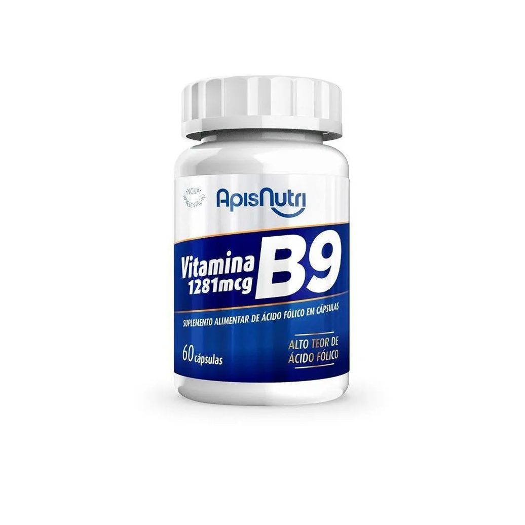 Vitamina B9 - 1281Mcg 60 Caps