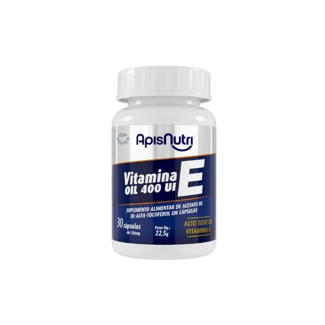 Vitamina e Oil 750Mg 30 Caps Padrão Único