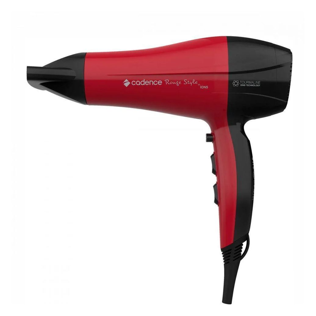 Secador de Cabelo Rouge Style Ii 220V Vermelho Preto Cadence Vermelho 220V