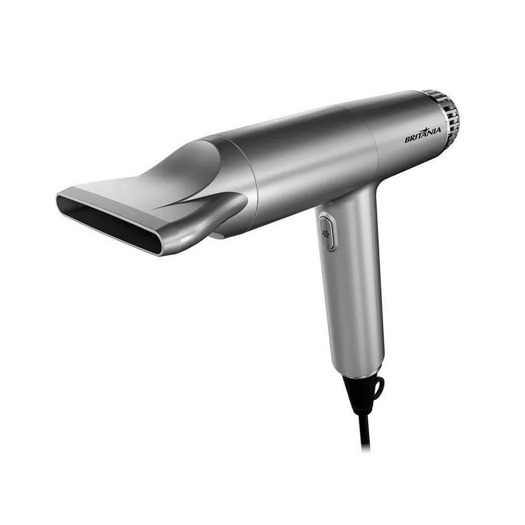 Secador de Cabelos Britânia Bsc3400 1600W Cinza - 110V