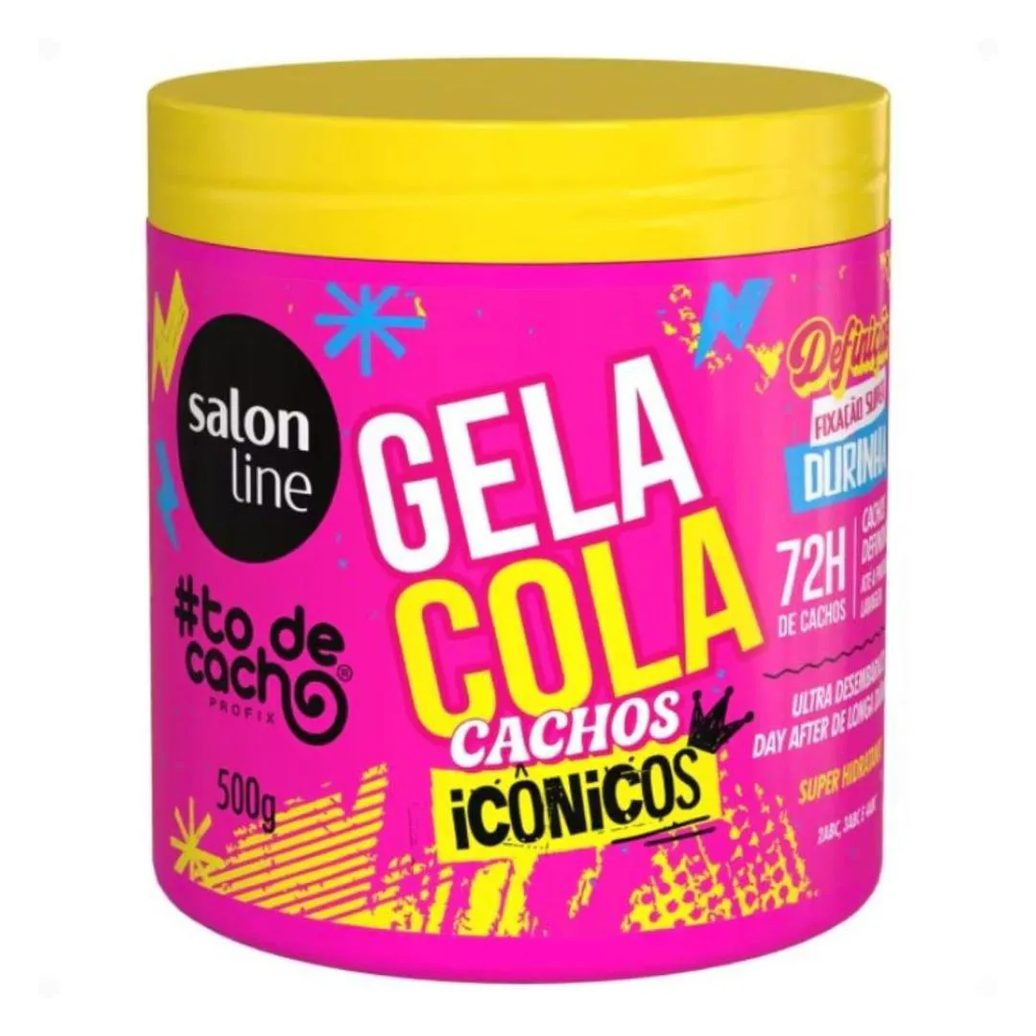 Gelacola Capilar Salon Line Cachos Icônicos #todecacho 500g