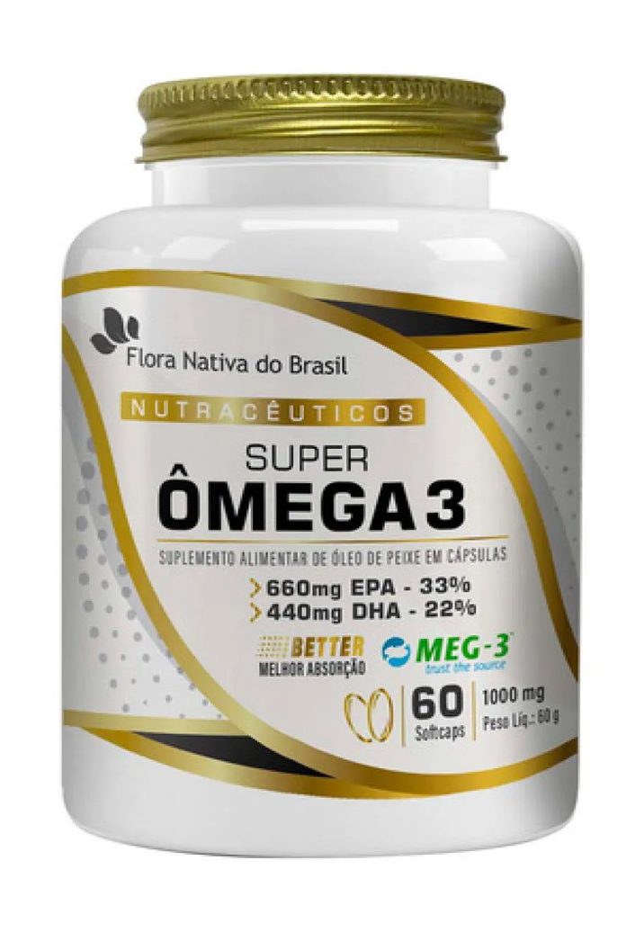Super Omega 3 60 Capsulas - Flora Nativa
