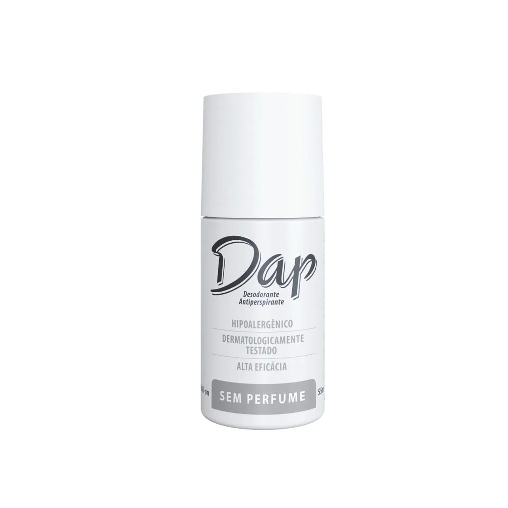 Desodorante Anitranspirante Roll-On Dap Sem Perfume 55ml
