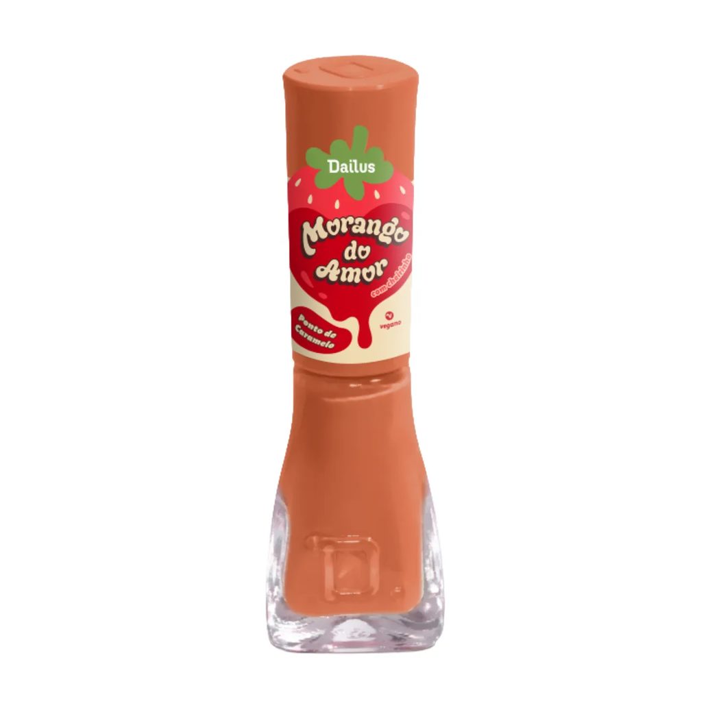 Esmalte Cremoso Dailus Morango do Amor 8ml – Ponto de Caramelo