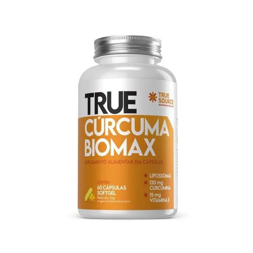 Curcuma Biomax Lipossomal True Source 60 Caps