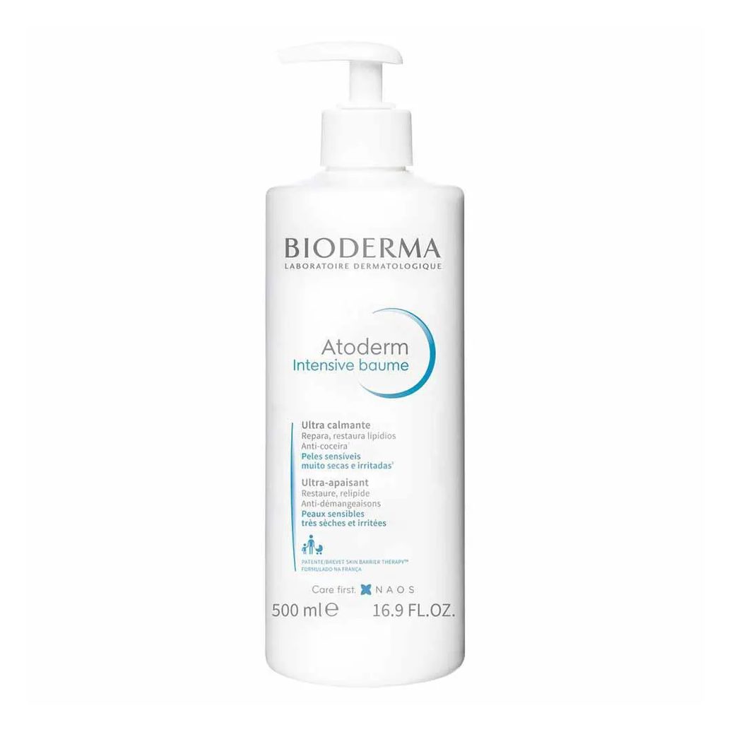 Atoderm Intensive Baume Bioderma para Peles com Ressecamento Intenso e Coceira 500ml