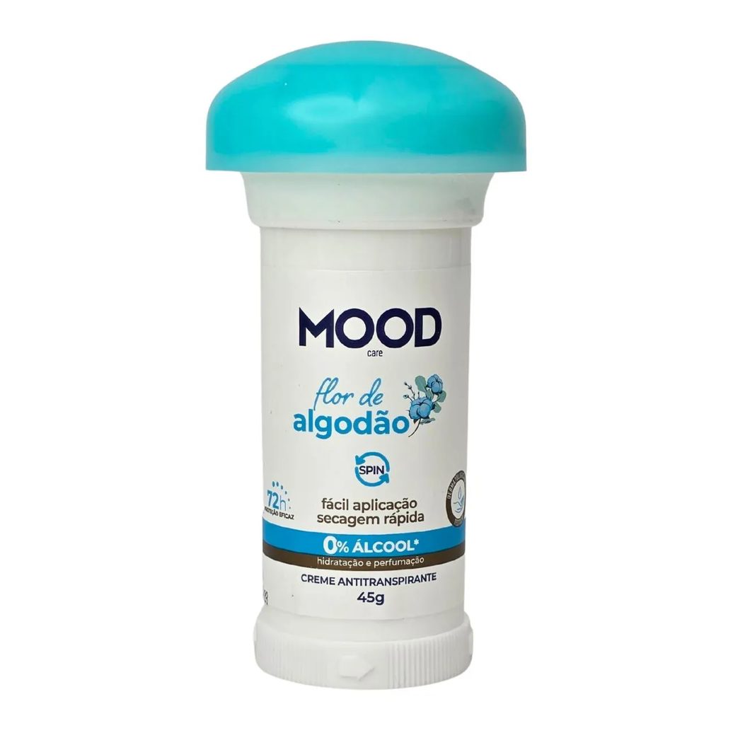 Desodorante Spin Antitranspirante Flor de Algodão Mood Care My Health 45G
