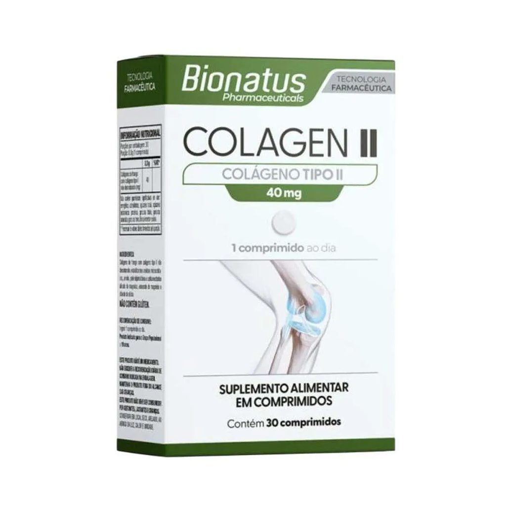 Colagen Colágeno Tipo Il 40Mg Bionatus 30 Comprimidos