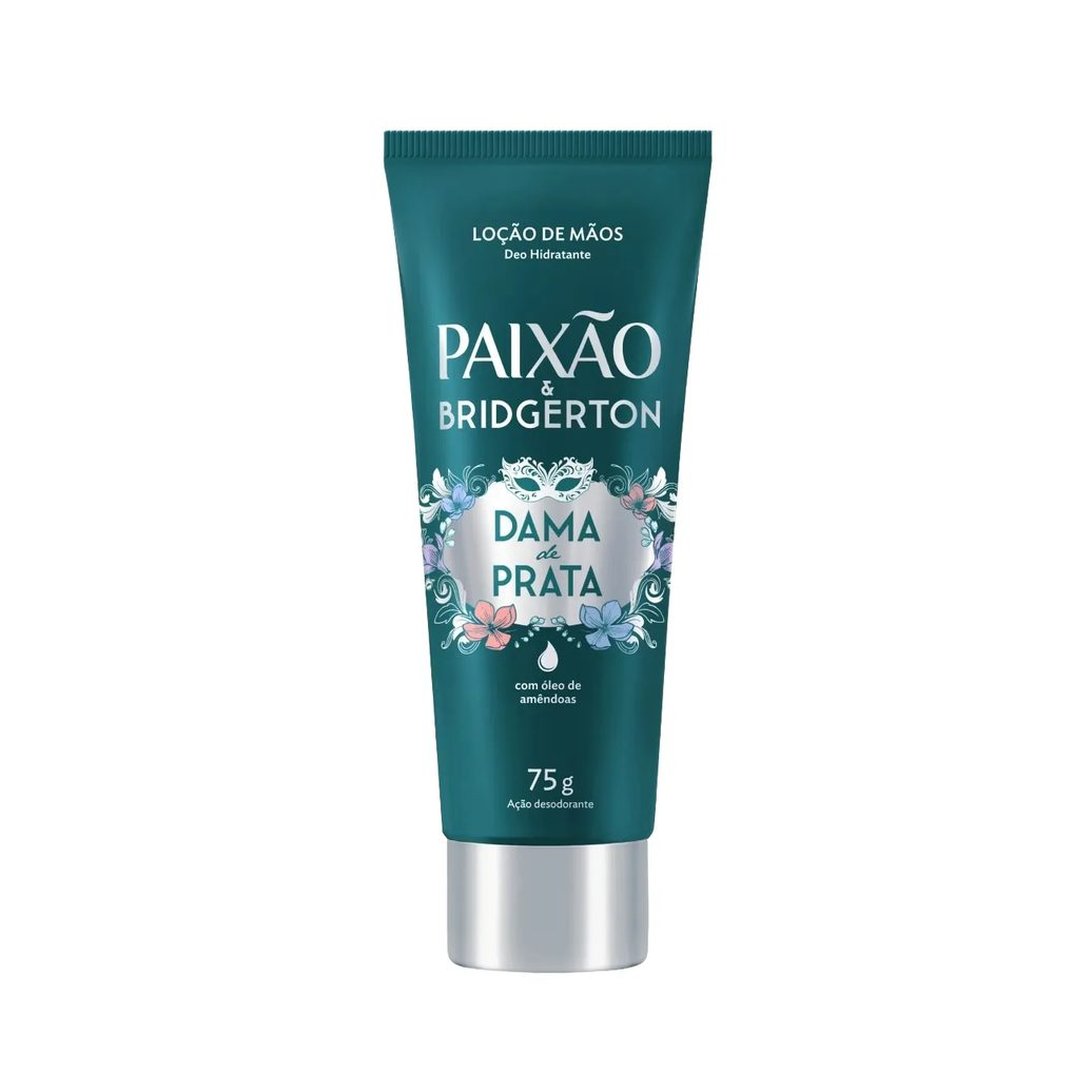 Loção Hidratante para Mãos Paixão Bridgerton Dama de Prata 75g