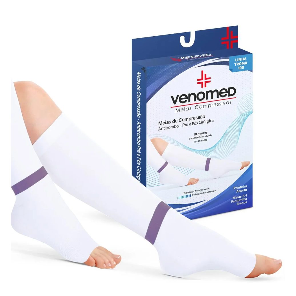 Meias Anti-Embolismo Anti-Trombo Venomed 3/4 Xgg