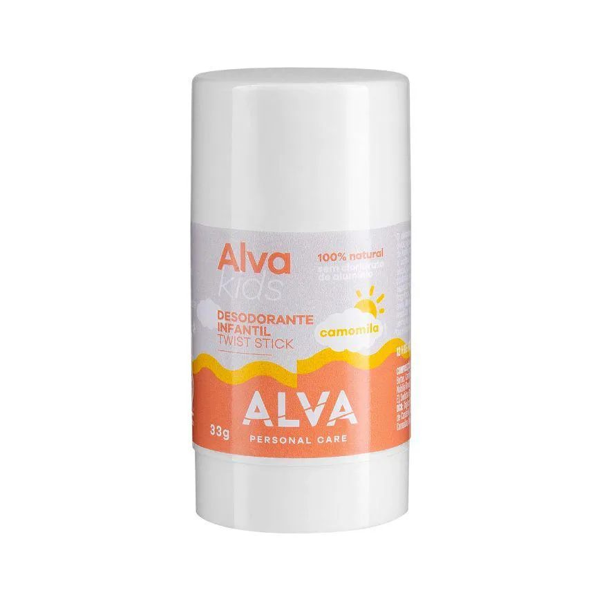 Twist Stick Infantil Camomila Alva Personal Care 33G